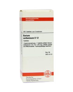 BARIUM CARBONICUM D 12 Tabletten