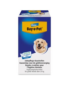 BAY O PET Zahnpfl.Kaustreif.f.gr.Hunde