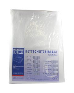 BETTSCHUTZEINLAGE Folie Frottee 200x200 cm