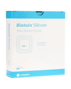 BIATAIN Silicone Schaumverband 12,5x12,5 cm