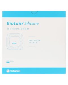 BIATAIN Silicone Schaumverband 15x15 cm