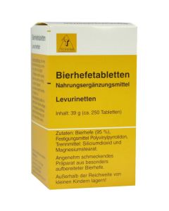 BIERHEFE TABLETTEN Levurinetten