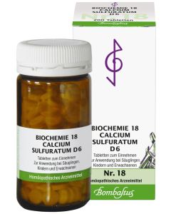 BIOCHEMIE 18 Calcium sulfuratum D 6 Tabletten