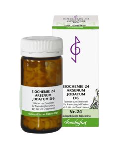 BIOCHEMIE 24 Arsenum jodatum D 6 Tabletten