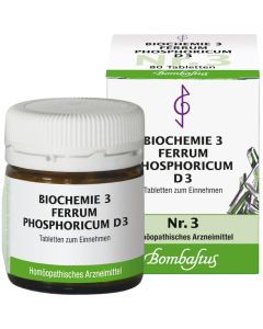 BIOCHEMIE 3 Ferrum phosphoricum D 3 Tabletten