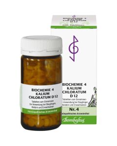 BIOCHEMIE 4 Kalium chloratum D 12 Tabletten