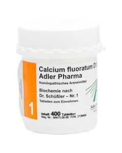 BIOCHEMIE Adler 1 Calcium fluoratum D 12 Tabletten