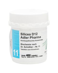 BIOCHEMIE Adler 11 Silicea D 12 Tabletten