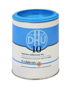 BIOCHEMIE DHU 10 Natrium sulfuricum D 12 Tabletten