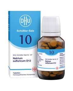 BIOCHEMIE DHU 10 Natrium sulfuricum D 12 Tabletten