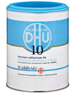 BIOCHEMIE DHU 10 Natrium sulfuricum D 6 Tabletten