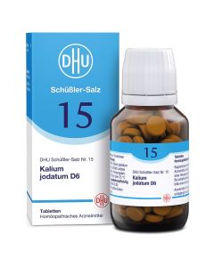 BIOCHEMIE DHU 15 Kalium jodatum D 6 Tabletten