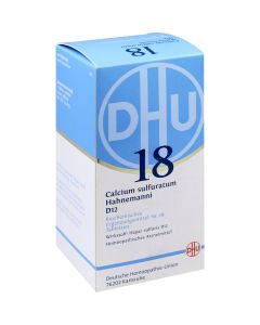 BIOCHEMIE DHU 18 Calcium sulfuratum D 12 Tabletten