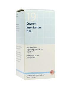 BIOCHEMIE DHU 19 Cuprum arsenicosum D 12 Tabletten