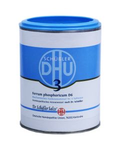 BIOCHEMIE DHU 3 Ferrum phosphoricum D 6 Tabletten