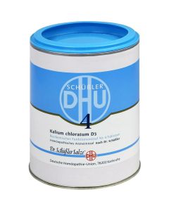 BIOCHEMIE DHU 4 Kalium chloratum D 3 Tabletten