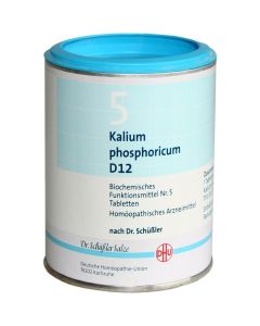 BIOCHEMIE DHU 5 Kalium phosphoricum D 12 Tabletten