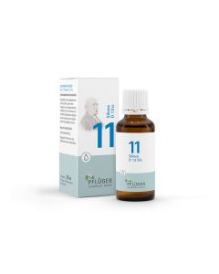 BIOCHEMIE Pflüger 11 Silicea D 12 Tropfen