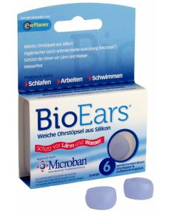 BIOEARS Silikon Ohrstöpsel antimikrobielle