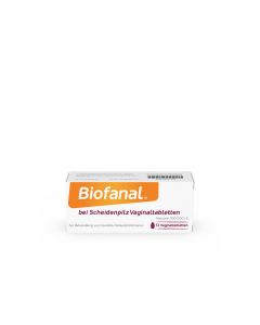 BIOFANAL bei Scheidenpilz 100 000 I.E. Vaginaltab.