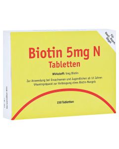 BIOTIN 5 mg N Tabletten