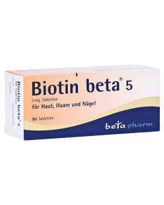 BIOTIN BETA 5 Tabletten