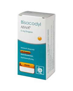 BISACODYL AIWA 5 mg Dragees