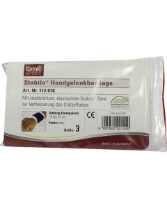 BORT Stabilo Handgelenkbandage Gr.3 blau