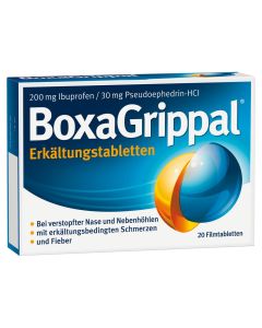 BOXAGRIPPAL Erkältungstabletten 200 mg/30 mg FTA