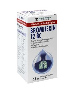 BROMHEXIN 12 BC Tropfen zum Einnehmen