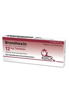 BROMHEXIN Hermes Arzneimittel 12 mg Tabletten