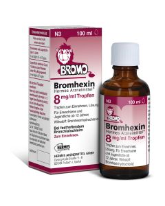 BROMHEXIN Hermes Arzneimittel 8 mg/ml Tropfen