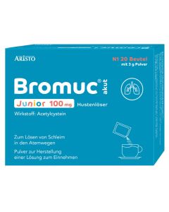 BROMUC akut Junior 100 mg Hustenlöser P.H.e.L.z.E.