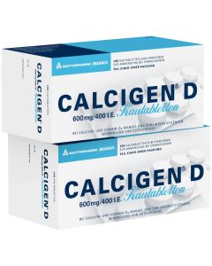 CALCIGEN D 600 mg/400 I.E. Kautabletten