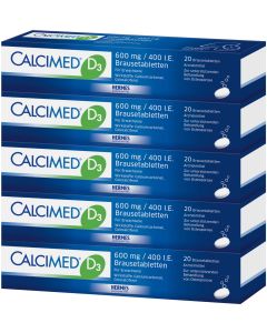 CALCIMED D3 600 mg/400 I.E. Brausetabletten