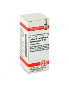 CALCIUM CARBONICUM Hahnemanni D 10 Globuli