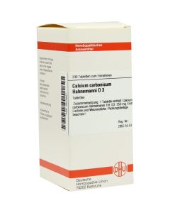 CALCIUM CARBONICUM Hahnemanni D 3 Tabletten