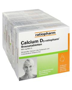 CALCIUM D3-ratiopharm Brausetabletten