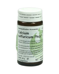 CALCIUM SULFURICUM PHCP Globuli