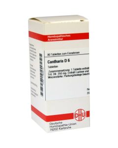 CANTHARIS D 6 Tabletten