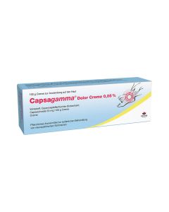 CAPSAGAMMA Dolor Creme 0,05%