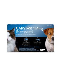 CAPSTAR 11,4 mg Tabletten f.Katzen/kleine Hunde