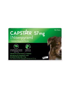 CAPSTAR 57 mg Tabletten f.grosse Hunde