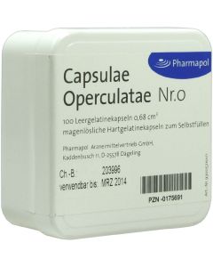 CAPSULAE Operculatae Kapseln Nr.0 0,68