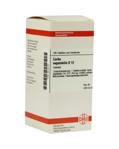 CARBO VEGETABILIS D 12 Tabletten