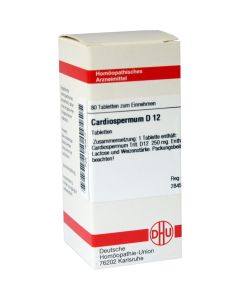 CARDIOSPERMUM D 12 Tabletten