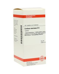 CARDUUS MARIANUS D 6 Tabletten