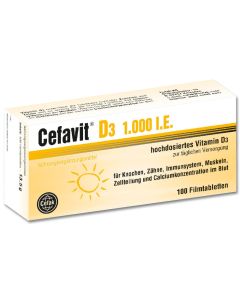 CEFAVIT D3 1.000 I.E. Filmtabletten