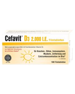 CEFAVIT D3 2.000 I.E. Filmtabletten