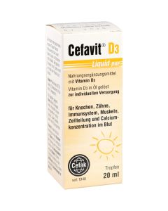 CEFAVIT D3 Liquid pur Tropfen zum Einnehmen